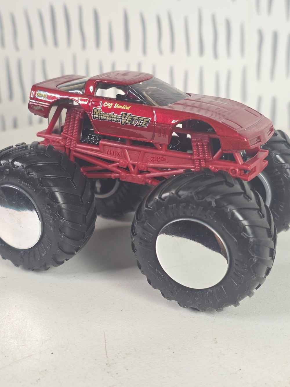 Hot Wheels Monster Trucks Monster Vette Cliff Starbird Loose Thailand